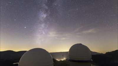 Milkyway above cupolas