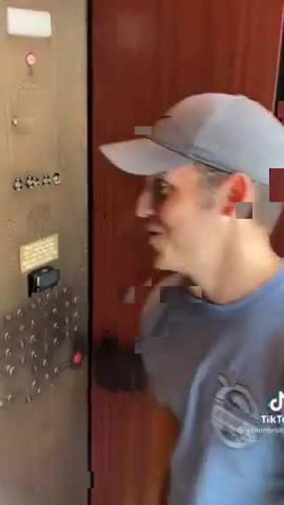 Haha I know you have places to be, but I need this elevator for tiktok bro