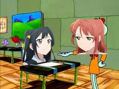 What actually happens between Ayumu and Setsuna