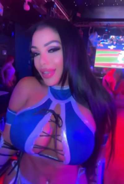 Good costume. Better body.