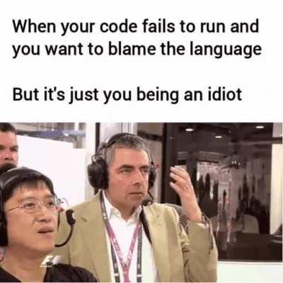 NO MAN, the language is just bad >:(