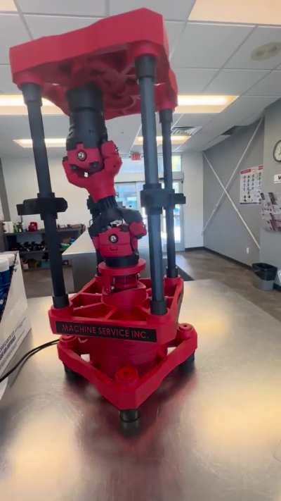 Doubled the size of the driveshaft display!