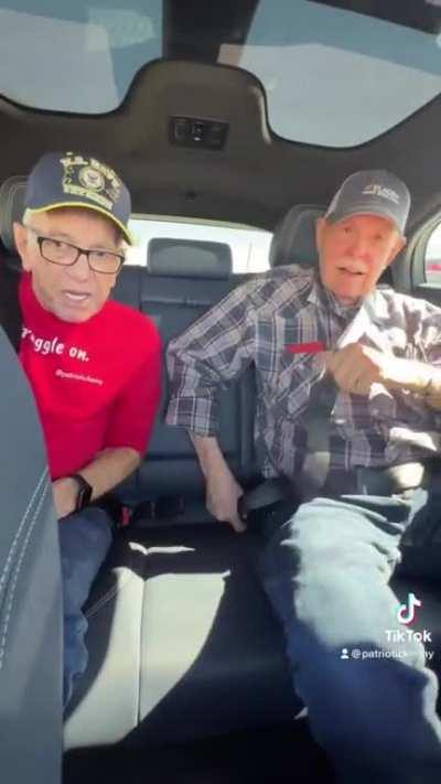 Self driving car with gramps