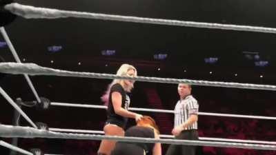 The Goddess takes Becky for a walk on a live event