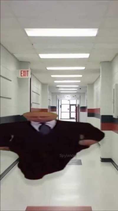 Wide Putin visits Kindergarten Class