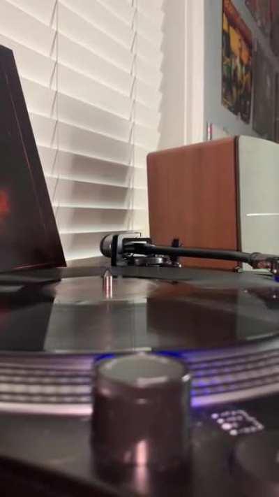 The proper way to play your My Dear Melancholy record 🧡🖤