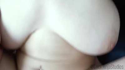 Sis begs for a quick fuck