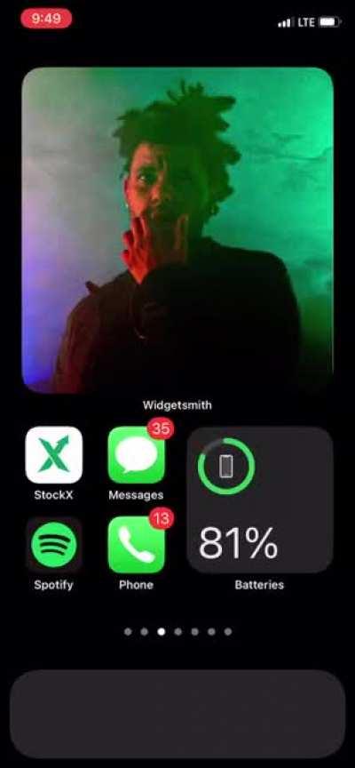 Thought I’d show off my IOS14 Lock Screen!