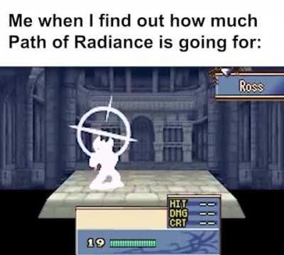 Imagine actually paying money to play Fire Emblem.