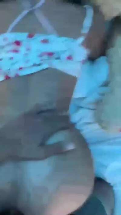 She can’t take it😭🤦🏽‍♂️