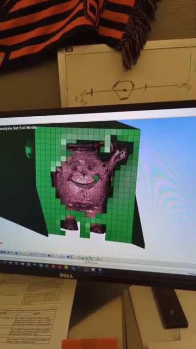 Playing around with some impact sim software