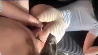 Take that stupid condom off and pound harder!