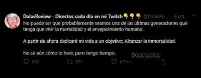 Dalas buscando la inmortalidad es lo más gracioso de este mes
