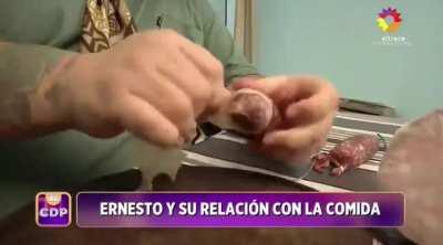 Ernesto - por la dieta de esta persona que quiere entrar a un show sobre peso