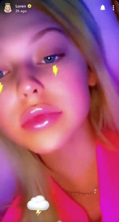 glossy pink lips meant to be fucked