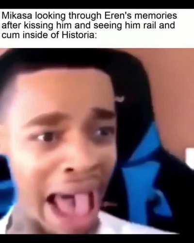 She had to watch Historia do the Thug Shaker