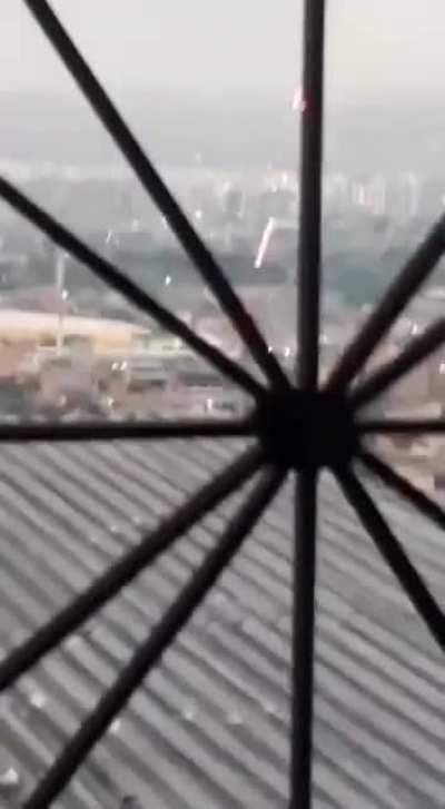 07/21/22 Helicopter Takes Fire in Rio De Janeiro From Drug Dealers