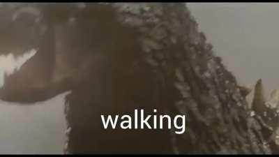 Godzilla down town full version