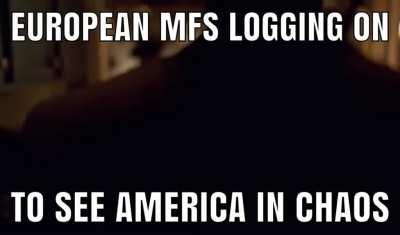 I have no idea what’s going on over there rn