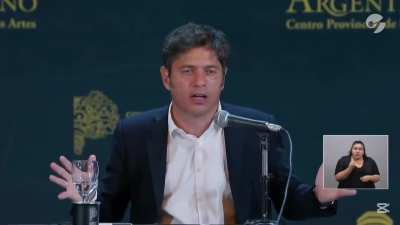 Kicillof: la pregunta es más difícil que la respuesta o algo así ponele
