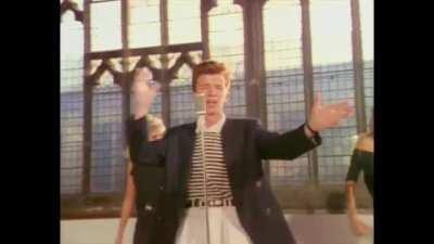 Rickroll without drums