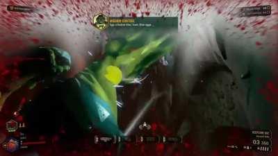 A warm welcome from the slippery shits