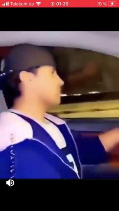 Who in the world would ever think it's a good idea to pull out the keys while driving??