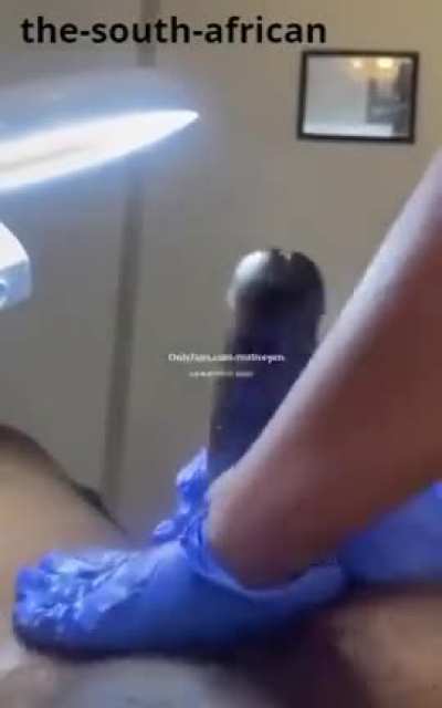 Solid black pipe receives a cleansing and a draining. FULL VIDEO