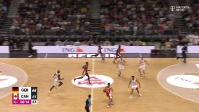 [Highlight] Daniel Theis soars in for the putback jam (with replay)