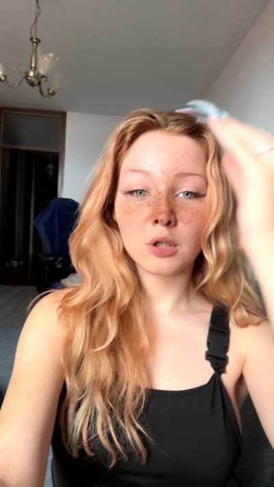 My face while you stretch my tight kitty