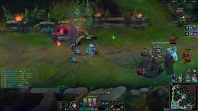 Gold dive in its natural habitat...