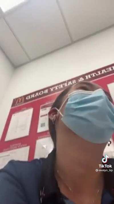 Guy in McDonald’s break room claims he has a laugh like the Joker