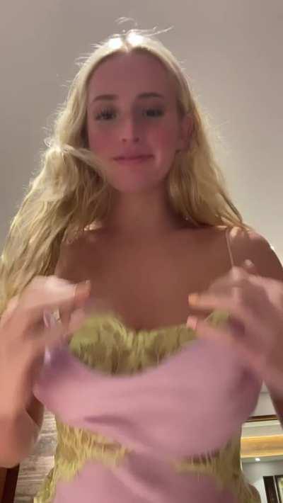 Everyone is a morning person when they wake up next to a blonde