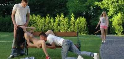 The famous freeuse bench