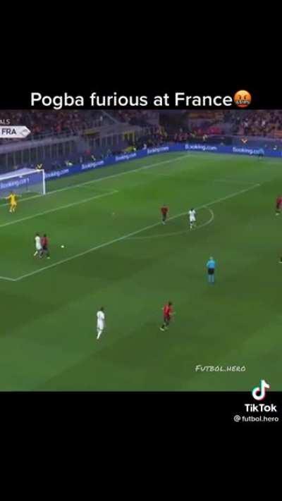 Pogba Furious