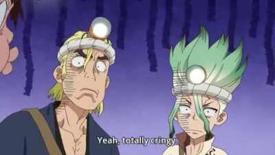 Senku and Magma calling out the power of friendship as cringy, my faith in shonen has been restored