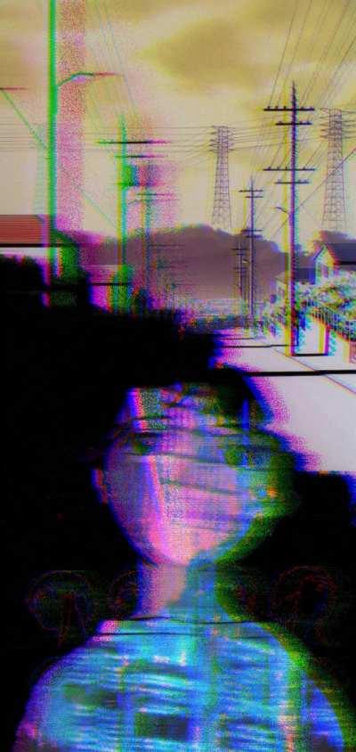 Someone sent me a bunch of Lain phone wallpapers. I decided to combine them into one and animate it.