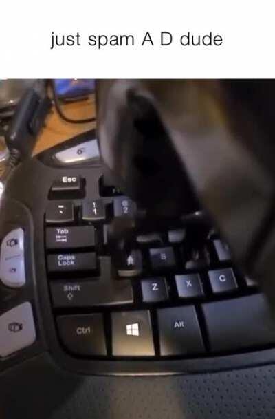 Not enough A D strafe