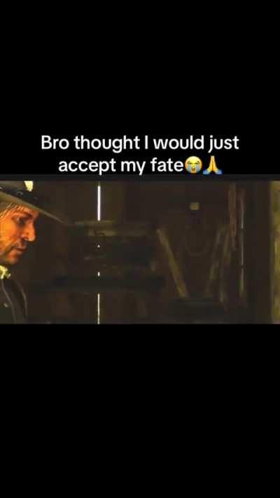 Anyone else choose this ending instead