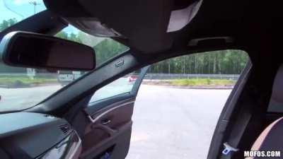 Foxy Di Gets Assfucked In A Parking Lot