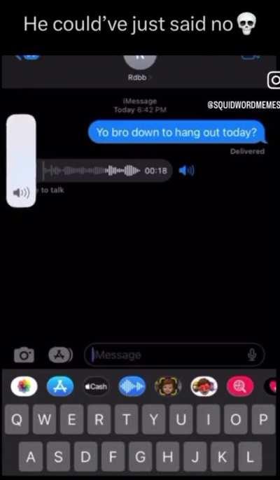 Drake the type to fake an entire car crash just to get out of hanging out 