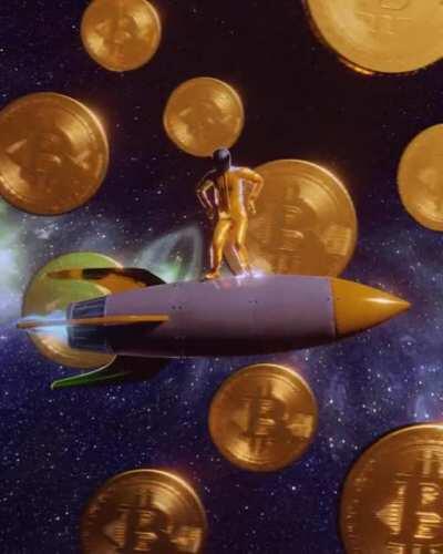 Made this to celebrate. 🚀🚀🚀