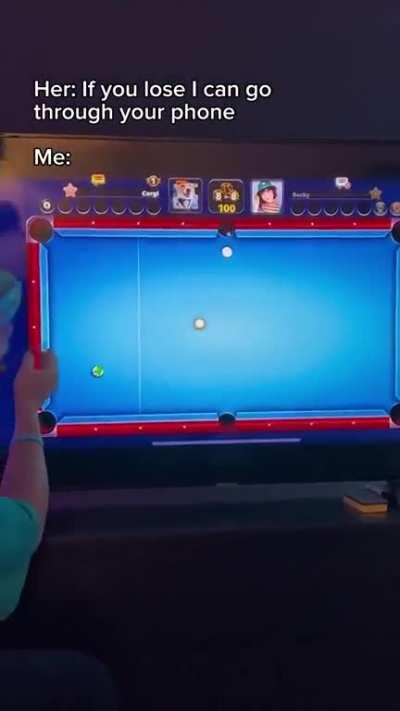 if you lose i can go through your phone 