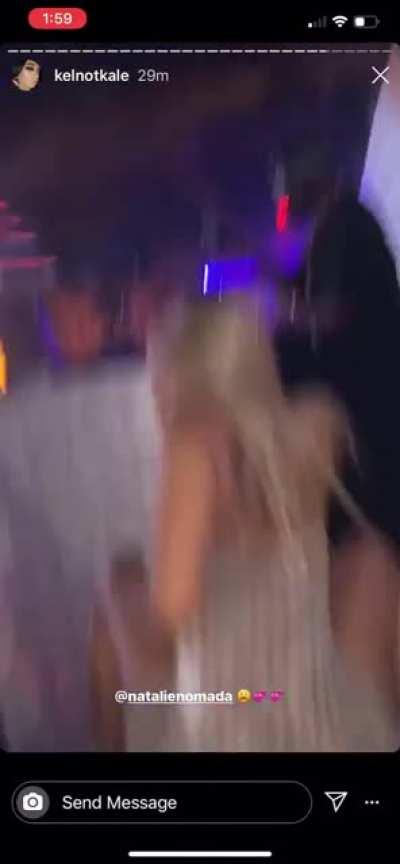 She throwing that MF