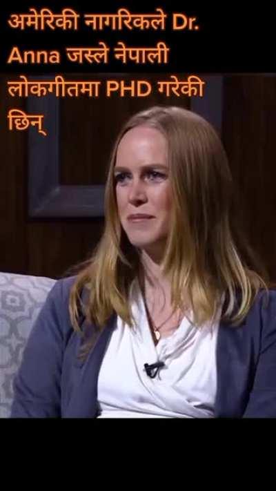 M shocked how she didn't even mixed one english word n spoke nepali!