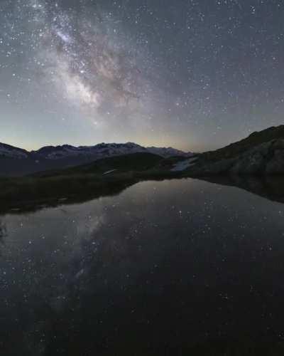 Wonderful nights in the Alps | Full video linked in my comment