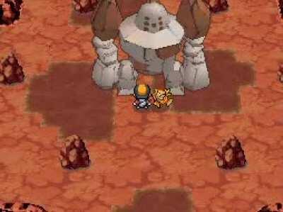 Regirock Chamber in NDS