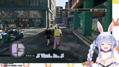 Pekora singing but it’s harmonized by a mediocre college jazz studies major