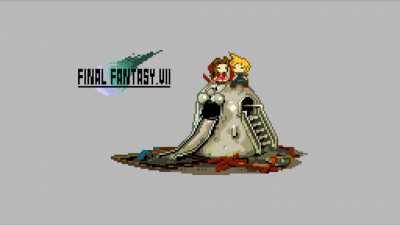 The Flower Girl and the ex-SOLDIER 1st Class