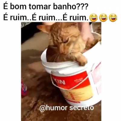 É ruim